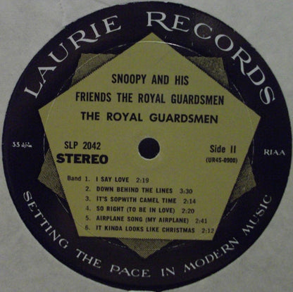 The Royal Guardsmen : Snoopy And His Friends The Royal Guardsmen (LP, Album)