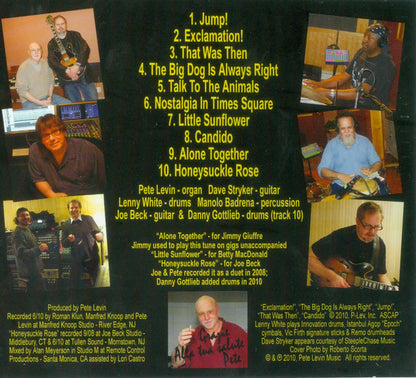 Pete Levin : Jump! (CD, Album)