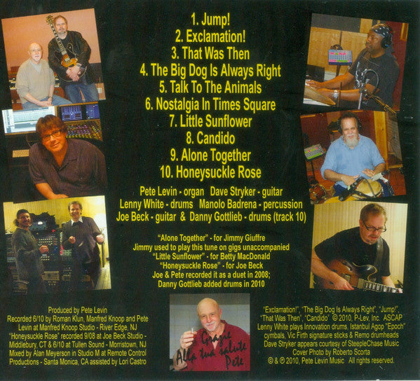 Pete Levin : Jump! (CD, Album)