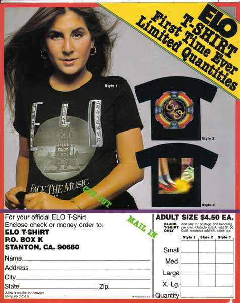 Electric Light Orchestra : Eldorado - A Symphony By The Electric Light Orchestra (LP, Album, RE, Ter)