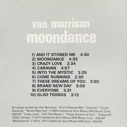 Van Morrison : Moondance (CD, Album, RE, SRC)