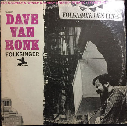 Dave Van Ronk : Folksinger (LP, Album, RE, Gre)