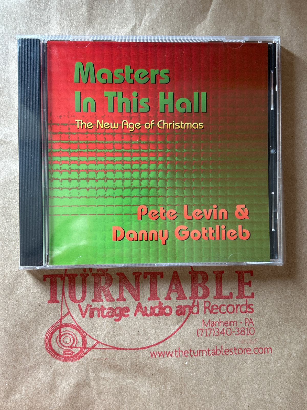 Pete Levin/ Danny Gottlieb  – The New Age Of Christmas (CD, Album) (M))