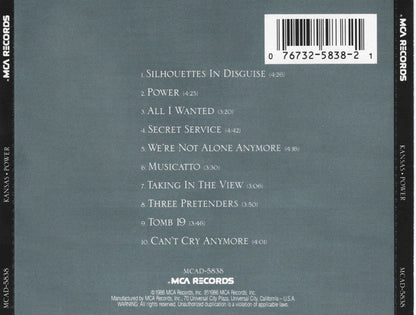 Kansas (2) : Power (CD, Album, RE, Uni)