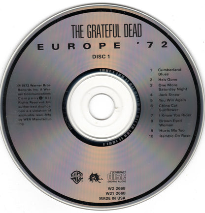 The Grateful Dead : Europe '72 (2xCD, Album, Club, RE)