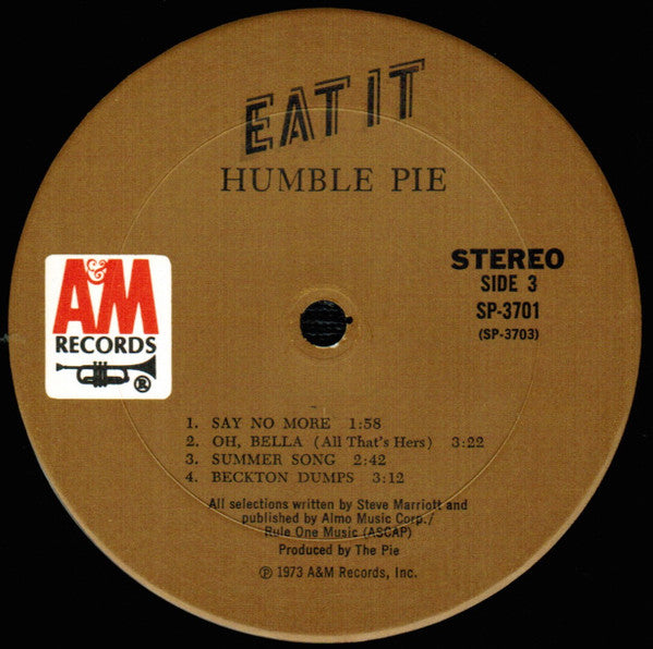 Humble Pie : Eat It (2xLP, Album, Pit)