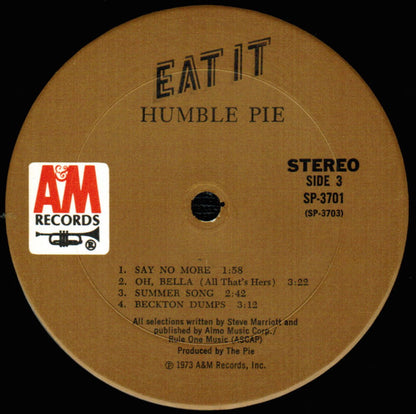 Humble Pie : Eat It (2xLP, Album, Pit)