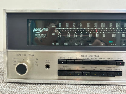McIntosh MAC1900 Solid State Receiver * 55W RMS * Fully Serviced