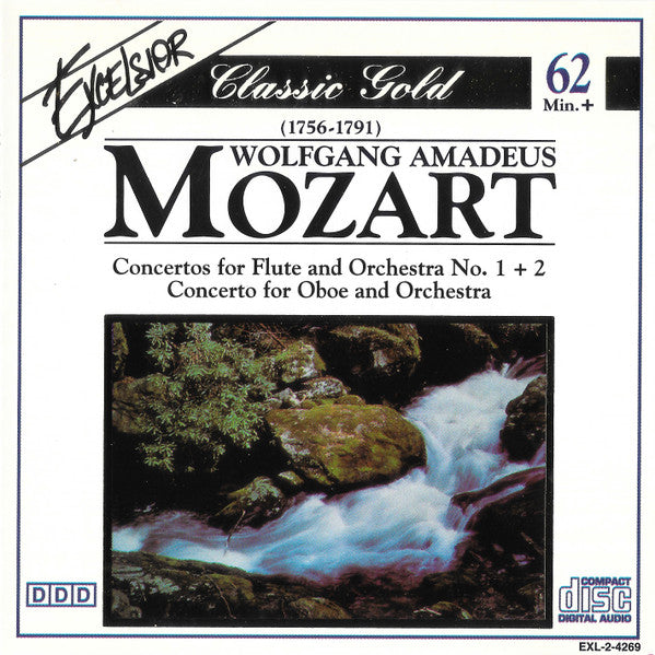 Wolfgang Amadeus Mozart : Concertos For Flute And Orchestra No. 1 + 2 / Concerto For Oboe And Orchestra (CD, Comp)