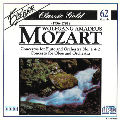 Wolfgang Amadeus Mozart : Concertos For Flute And Orchestra No. 1 + 2 / Concerto For Oboe And Orchestra (CD, Comp)