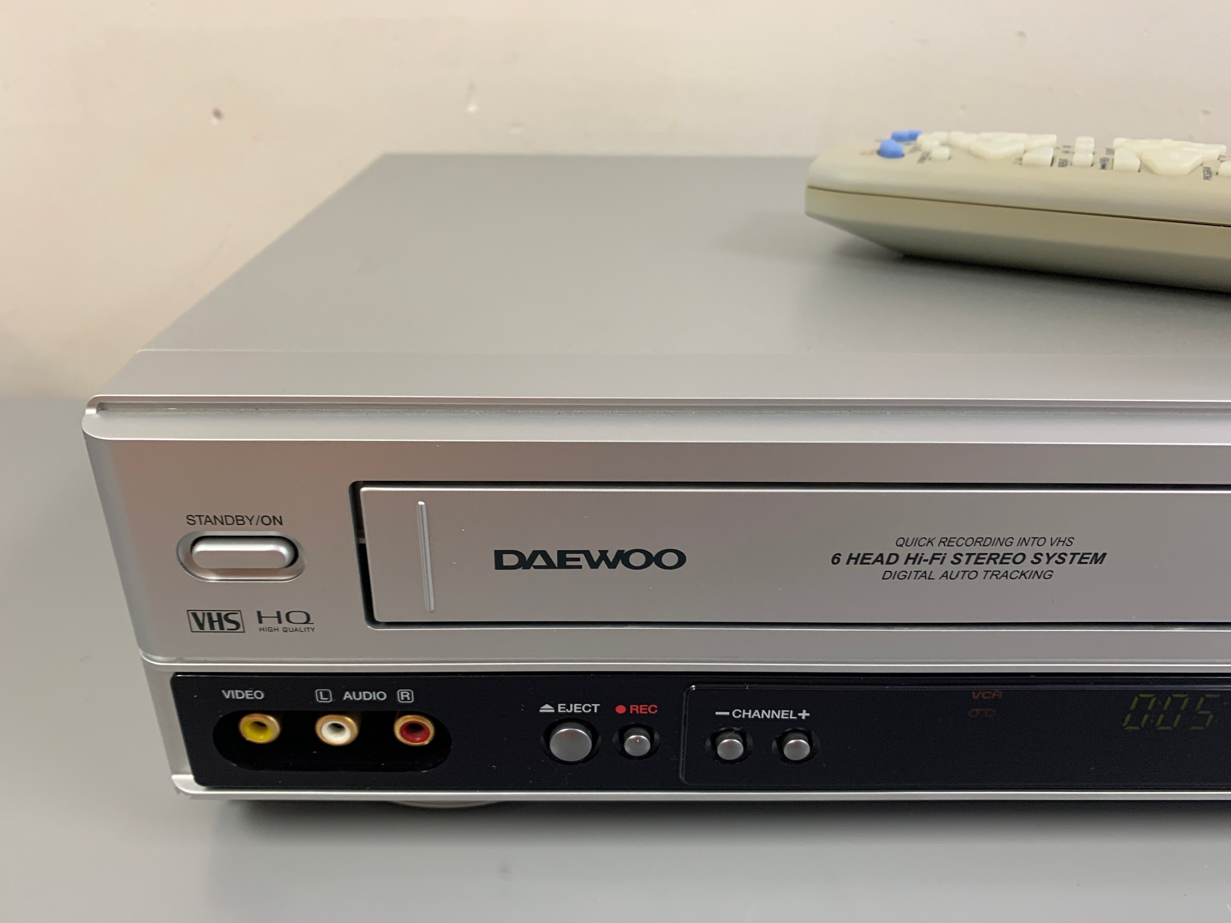 Daewoo DV6T844B DVD/VHS Player * Remote – The Turntable Store