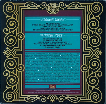 Kenny Rogers : The Gambler (LP, Album)