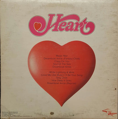 Heart : Dreamboat Annie (LP, Album, San)