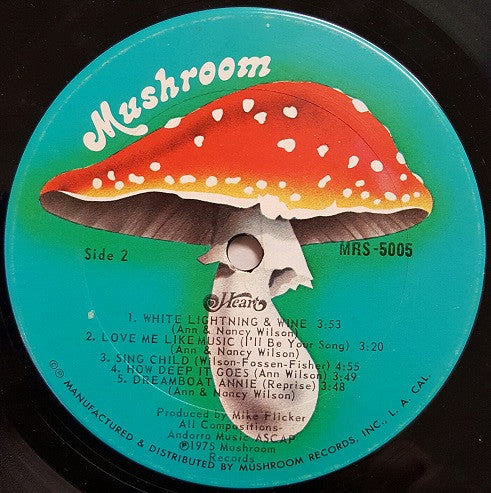 Heart : Dreamboat Annie (LP, Album, San)