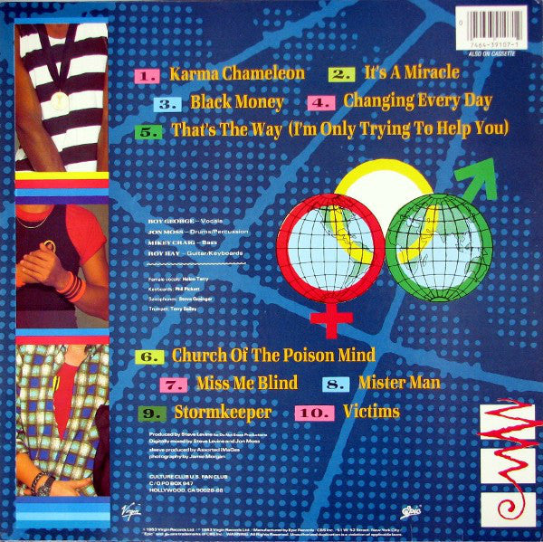 Buy Culture Club : Colour By Numbers (LP, Album, Car) Online for a