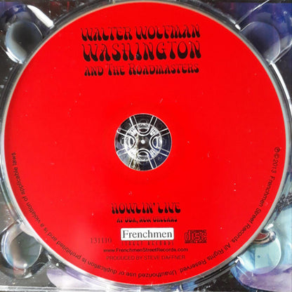 Walter "Wolfman" Washington : Howlin' Live At DBA New Orléans (CD, Album, Dig)