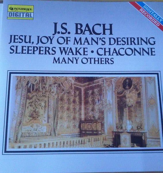 J.S. Bach* : Jesu, Joy Of Man's Desiring (CD, Album, Comp)