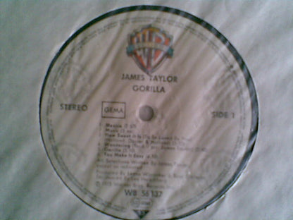 James Taylor (2) : Gorilla (LP, Album, RE)