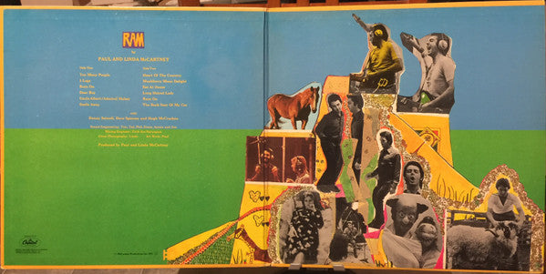 Paul And Linda McCartney* : Ram (LP, Album, RE, Win)