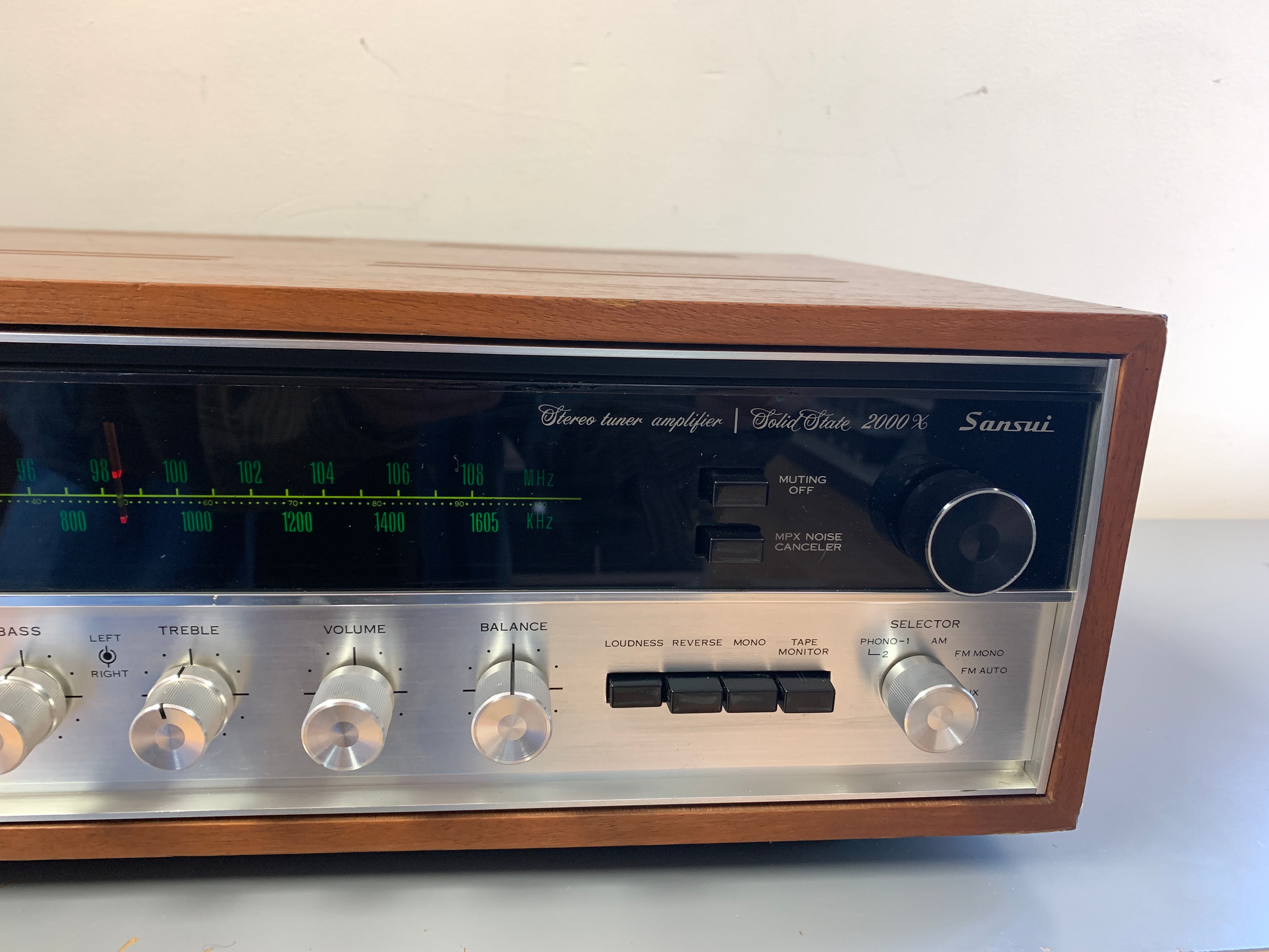 Sansui 2000x Receiver – The Turntable Store