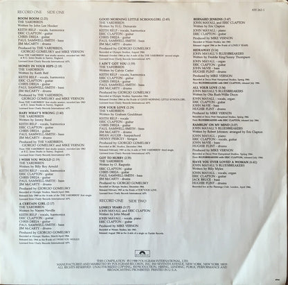 Eric Clapton : Crossroads (6xLP, Comp + Box, Comp)