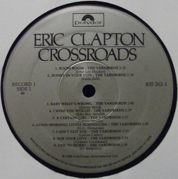 Eric Clapton : Crossroads (6xLP, Comp + Box, Comp)
