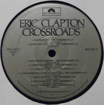 Eric Clapton : Crossroads (6xLP, Comp + Box, Comp)