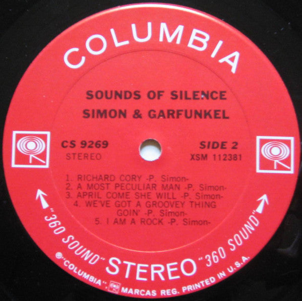Simon & Garfunkel : Sounds Of Silence (LP, Album, RP, Pit)