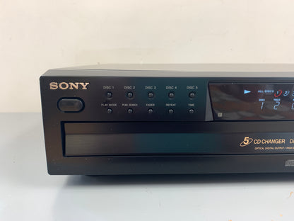 Sony CDP-CE375 Compact 5-Disc Carousal