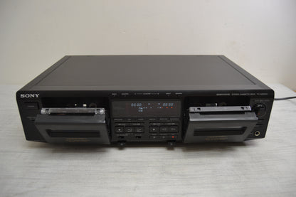 Sony TC-WE605S Double Cassette Deck * Fully Serviced * New Belts