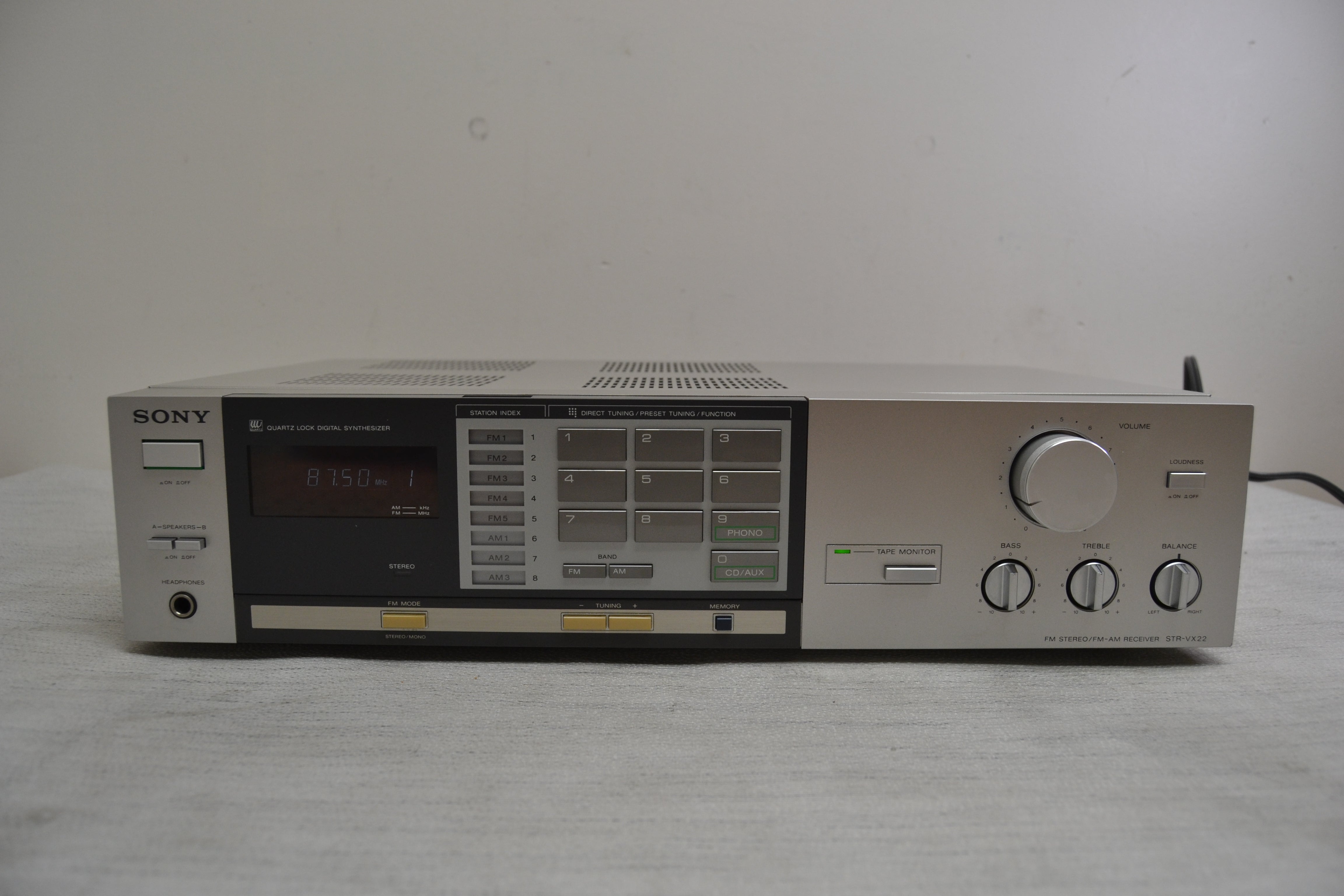 Sony STR-VX22 Stereo Receiver * 25W RMS * Fully Serviced * Box