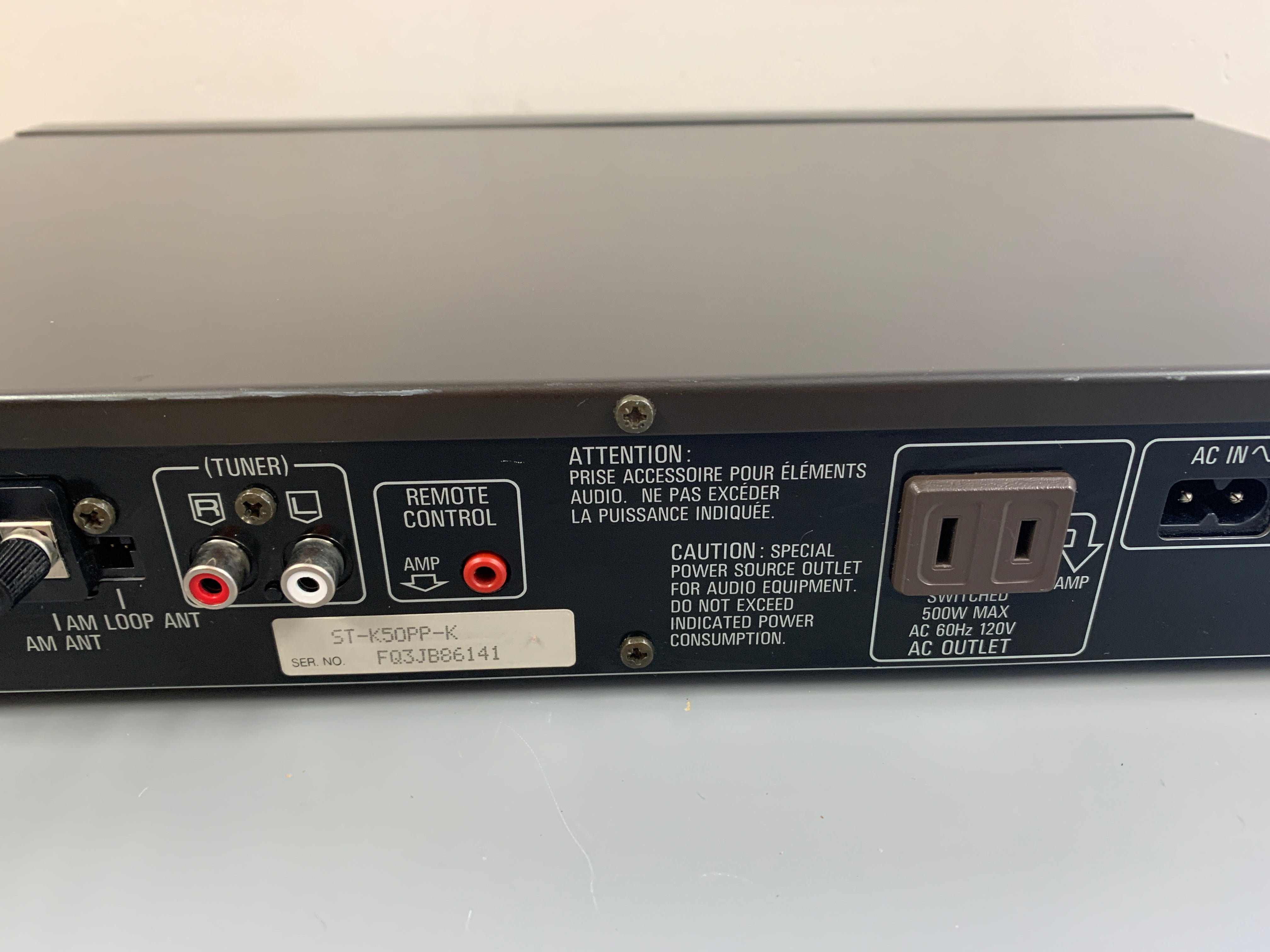 Technics ST-K50 Quartz Synthesised AM/FM Tuner – The Turntable Store