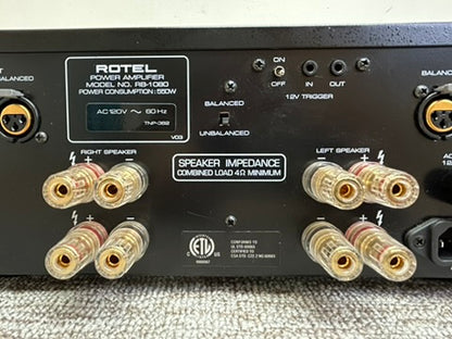 Rotel RB-1080 Stereo Power Amplifier * 200W RMS *