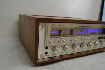 Marantz 2265B Stereo Receiver * 65W * Power Recapped * Fully Serviced * LED Lights * New Heiukko Hardwood Case