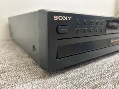 Sony CDP-CE375 CD Carousel * 5 Discs * Remote * Fully Serviced