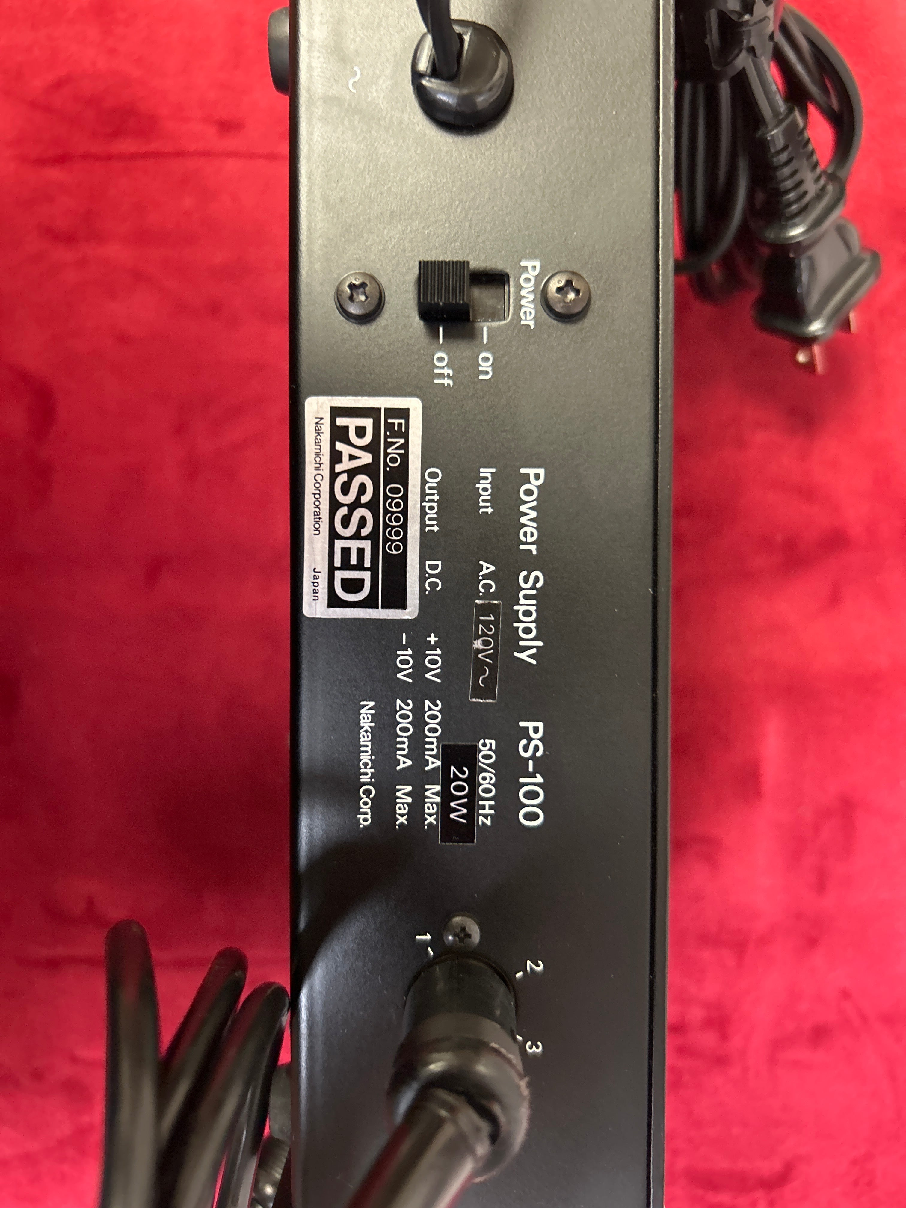 Nakamichi PS-100 Regulated DC Power Supply
