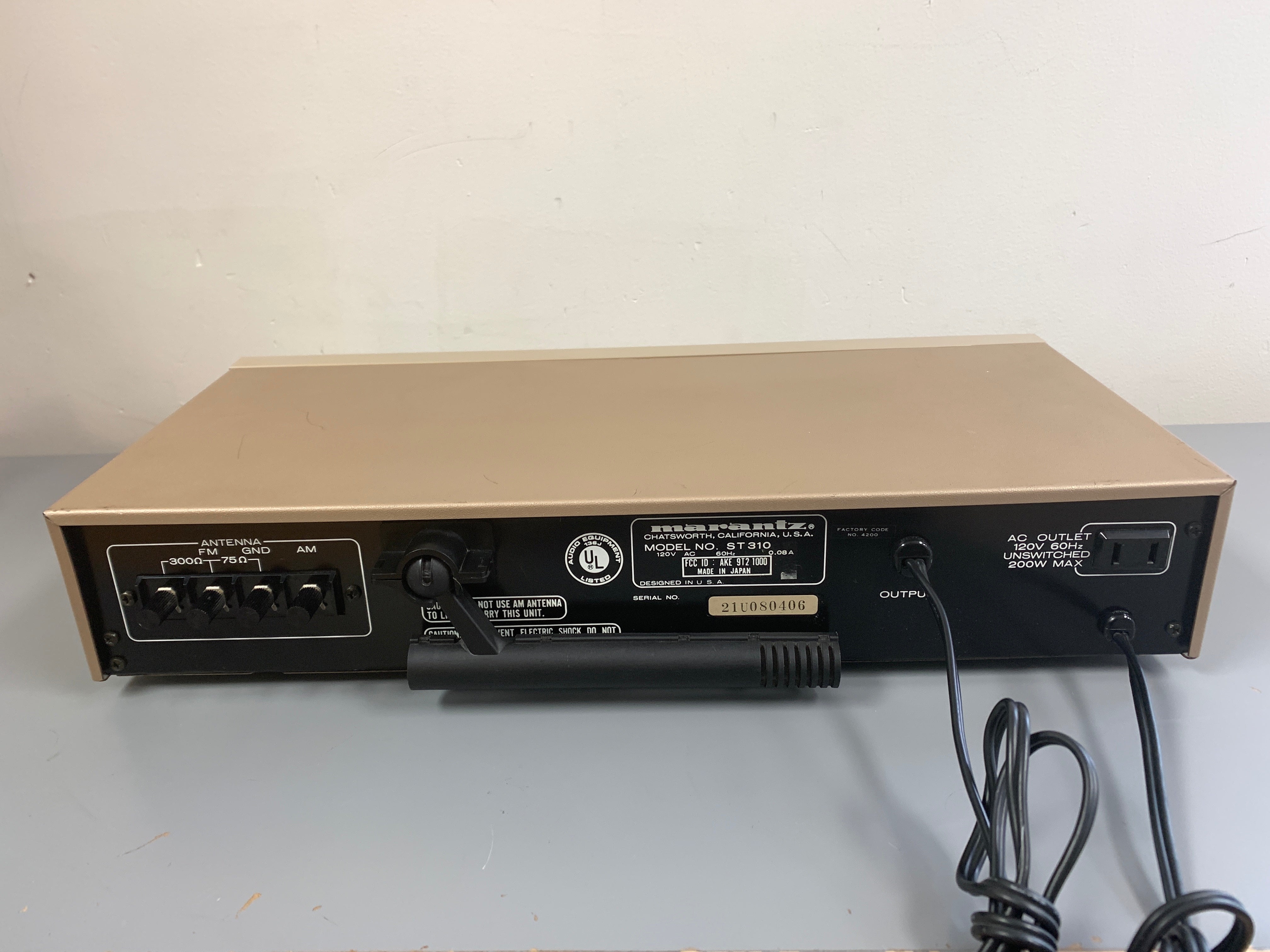 Marantz ST-310 Tuner – The Turntable Store