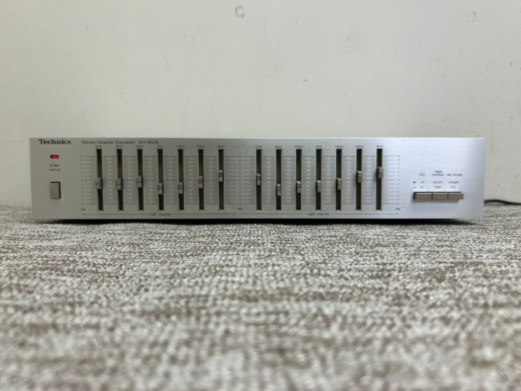 Technics SH-8025 Stereo Graphic Equalizer * Fully Serviced