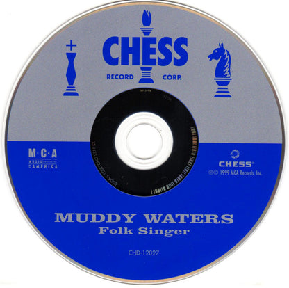 Muddy Waters : Folk Singer (CD, Album, RE, RM)