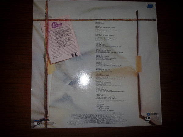 Chicago (2) : Chicago 17 (Laserdisc, 12", S/Sided, Album, NTSC, CLV)