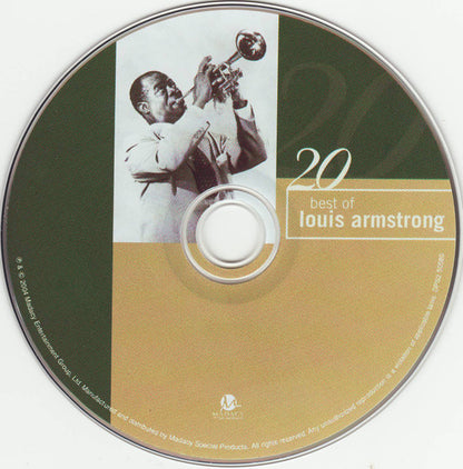 Louis Armstrong : 20 Best Of Louis Armstrong (CD, Comp)