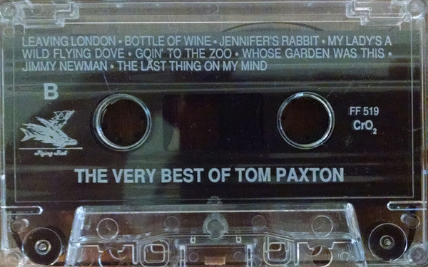 Tom Paxton : The Very Best Of Tom Paxton (Cass, Album)