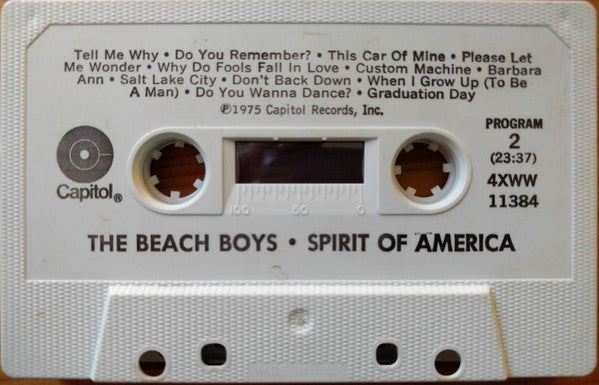 The Beach Boys : Spirit Of America (Cass, Comp)