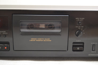 Sony TC-K461S Single Cassette Deck * Fully Serviced * New Belts