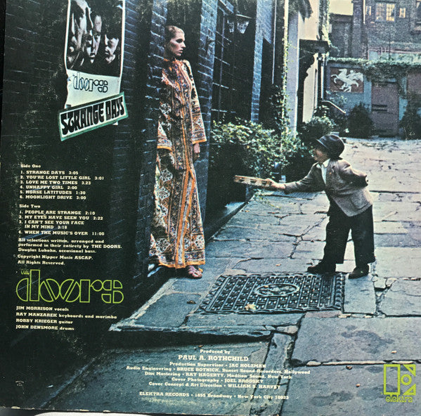 The Doors : Strange Days (LP, Album, Mon)