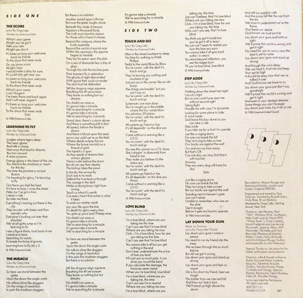 Emerson, Lake & Powell : Emerson, Lake & Powell (LP, Album, Car)