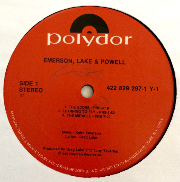 Buy Emerson, Lake & Powell : Emerson, Lake & Powell (LP, Album, 57