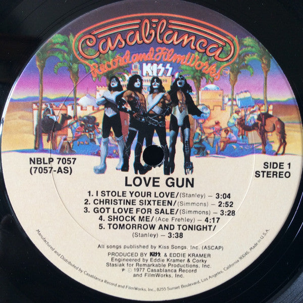 Kiss : Love Gun (LP, Album, Pit)