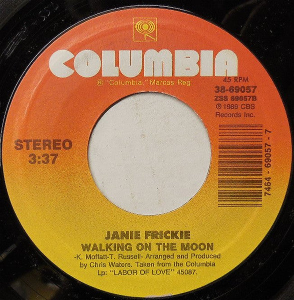 Janie Frickie* : Give 'Em My Number (7", Single)