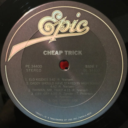 Cheap Trick : Cheap Trick (LP, Album, RE, Ter)